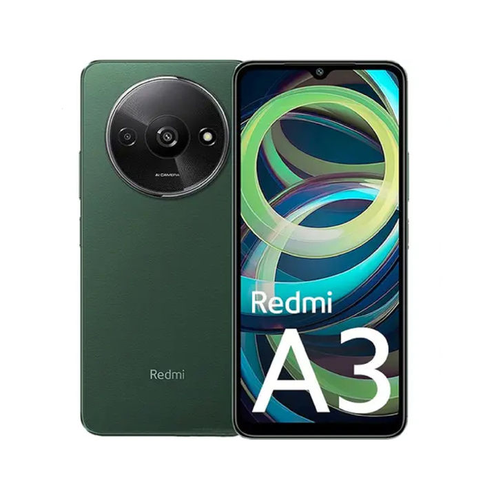 REDMI A3 = 4GB RAM = 128GB ROM = 5000mAh BATTERY