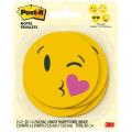 Post-it Printed Notes Emoji designs BC-2030-EMOJI2, 3 x 3 in (76 mm x 76 mm), 4 alternating faces, 30 sheets/pad, 2 pads/Pack. 