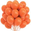 Orange Balloons - Orange Color Latex (10, 25, 50 and 100) Pieces. 