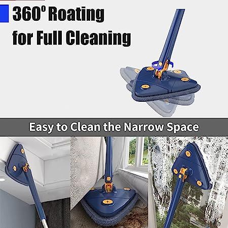 360%C2%B0%20Rotatable%20Adjustable%20Triangle%20Multifunctional%20Cleaning%20Mop%20Triangle%20Mop%20with%20Stainless%20Steel%20Long%20Handle%20Push-Pull%20Squeezing%20Cleaning%20Mop%20Dry%20&%20Wet%20Mop%20for%20Floor%20Windows%20Ceiling.%20-%20Image%203