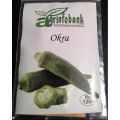 Okra (Lady FInger) F-1 Seeds for Kitchen gardening. 
