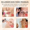 Hair Remover Cream Painless Epilator Permanent Hair Growth Inhibition Lip Underarm Private Bikini Body Face Depilation Ointment. 