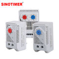 0-60'C KTO011 KTS011 DIN Rail Mini Compact Bimetallic Thermostat Mechanical Temperature Controller Normal Open Close KTO 011 KTS. 
