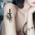 JM Temporary Small Fresh Black Tattoo Stickers Waterproof Long Lasting Tattoo Stickers Arm Leg Chest Body Art Tattoo. 