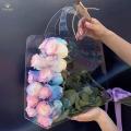 Transparent Flower Gift Florist Packing Bag with Handle Fashion Gift Case Portable. 