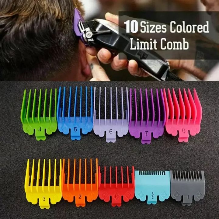 Men Hair Clipper Limit Comb Guide Trimmer Guards Attachment 3-25mm Salon Pro Universal Hairdressing Tools расческа для волос