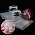 Nail Art Stamper Reusable Convenient Easy to Use Nail Tool Stamp Seal for Fingernails. 