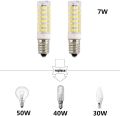 ZSZT LED Cooker Hood Bulbs Cool White 6000K,  E14 LED Bulb 7Watt Equivalent 50W, AC220-240V Non Dimmable Small Edison Screw SES for Cooker Hood, Home Lighting, 2 Pack. 