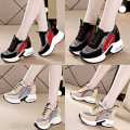 High Quality Thick-sole Warm Women's Casual Chunky Sneakers All Match Outdoor Sneakers For Women Height Increasing Shoes. 