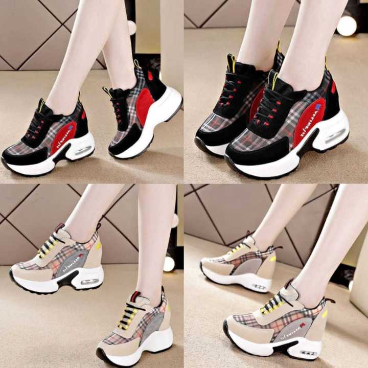 High Quality Thick-sole Warm Women's Casual Chunky Sneakers All Match Outdoor Sneakers For Women Height Increasing Shoes