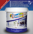 Rainbow Plastic Emulsion Gallon Pack (3.64 Liters). 
