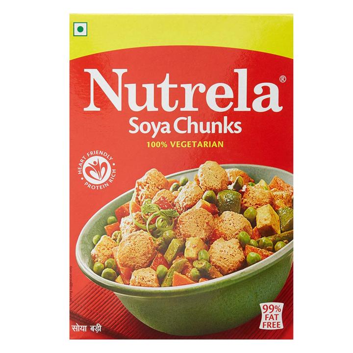 Nutrela Soya Chunks 150g | High Protein | Vegetarian Meat Alternative | For Weight Loss & Muscle Gain