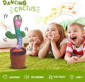 Emoin Dancing Cactus Baby Toys 6 to 12 Months, Talking Cactus Toys Repeats What You Say Baby Boy Toys, Dancing Cactus Mimicking Toy with LED English Sing Talking 15 Second Voice Recorder Musical Toys for Children Playing Birthday Gift and Home Decoration. 
