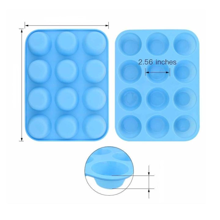 12%20Slot%20No-Stick%20Silicon%20Cup%20Cake%20Muffin%20Pan%20Mold%20Baking%20Tray%20Bake%20Ware%20-%20Image%207