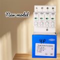 TOMZN AC SPD Din rail 4P 420V 40KA House Lightning Surge Protector Protect Protective Low-voltage Arrester Device. 