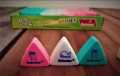 Bahadur B 72 Triangle Erasers Set | Available in 24, 48, 60, 72 Pieces | High-Quality, Non-Toxic, Smudge-Free Eraser for School, Office & Art Use (Bhadur, Bahadar). 