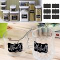 Well Made Blackboard Sticker Craft Kitchen Candy Jar Labels 48pcs/set. 