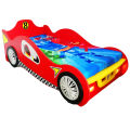 Furnishoo 8 Car Bed Sale in Pakistan - Kids Car Bed - Red Car Bed With Lights. 
