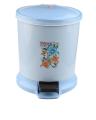 616d - Pedal Dust Bin - Blue. 
