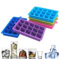 Silicone Ice Cube Tray. 