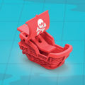 Risk Junior Strategy Board Game A Kid's Intro to The Classic Game for Ages 5 and Up - Pirate Themed - No.3138Y. 