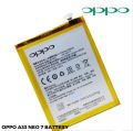 BLP605 ORIGINAL BATTERY FOR OPPO A33 / F1 / NEO 7, WITH 2500MAH CAPACITY, BRAND NEW BATTERY. 