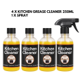 Kitchen Cleaner - Degreaser - Grease Cutter - grease cleaner -Kitchen Cleaner Grease removing Spray for stoves and kitchen counters. 