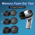 Memory Foam Ear Tips For Huawei Freebuds Pro Replacement Earbuds Tips Noise Reduction Ear Cushion Pads Anti Slip Earplugs Eartip. 