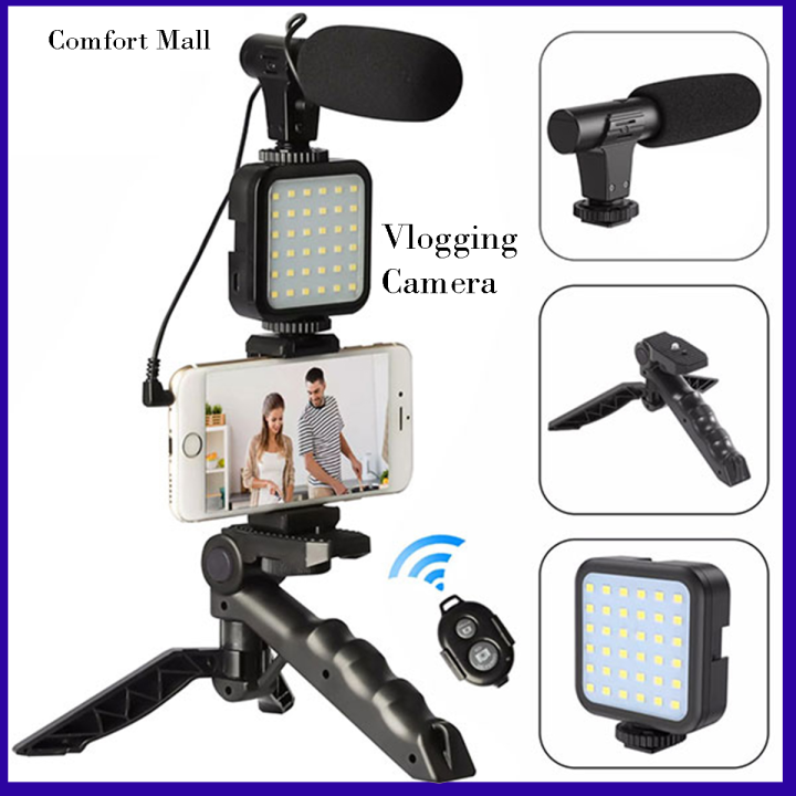 AY49%20Vlogging%20Video%20Making%20Kit%20for%20Smartphone%20&%20Camera%20%E2%80%93%20Complete%20Studio%20Setup%20with%20Microphone,%20LED%20Fill%20Light,%20Mini%20Tripod%20&%20Remote%20Control%20-%20Image%202