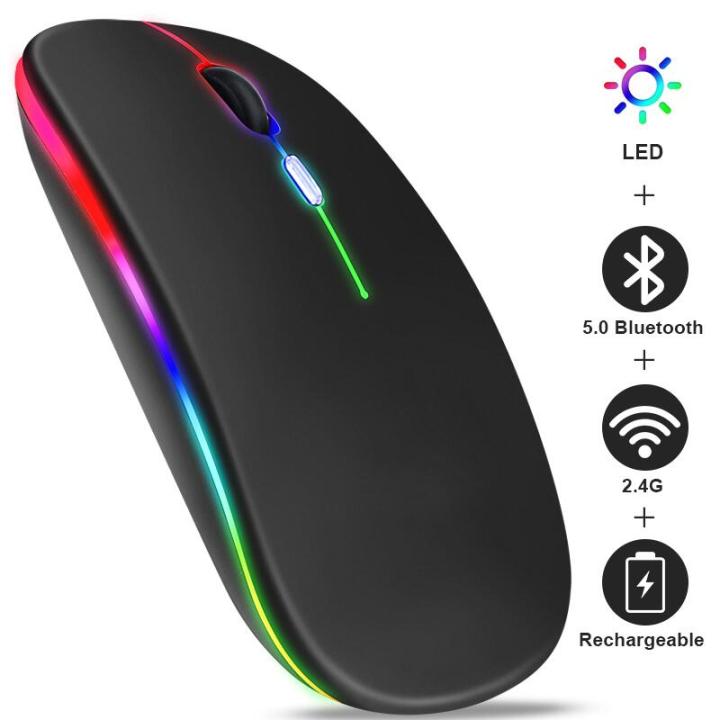 Rechargeable%20Wireless%20Mouse%20with%20Comfortable%20Grip%20and%20High%20Precision%20Tracking%20for%20Gamers%20and%20Professionals%20Rechargeable%20Wireless%20RGB%20Gaming%20Mouse%20with%20Adjustable%20DPI%20Silent%20Button%20Ultra%20Thin%20USB%20Optical%20Mice%20-%20Image%202