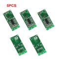 5PCS Microwave Radar sensor RCWL-0516 Switch Module Human Induction Board. 