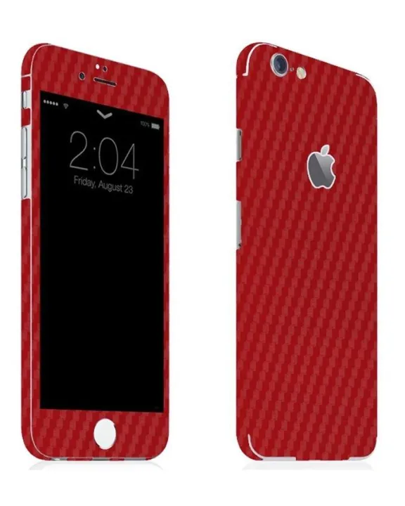 Iphone%206S%20Red%20Carbon%20Fiber%20Texture%20Mobile%20Skin%20-%20Image%203