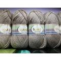 Nako vizon simli imported yarn balls x 5 made in turkey. 