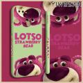 YIWESAN Case For OPPO A5s Case With Fashion Cartoon Lucky Lotso Bear New Design Shockproof Phone Casing Full Back Cover Camera Side Edge Soft Silicone Pattern Case Protection Cases Back Softcase. 