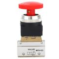 2 Position 3 Way G1/8 Pneumatic Mechanical Valve Push Button Switch MOV-03. 