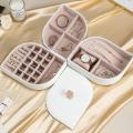 3 Layer Leaf Style Jewelry Storage Box For Bracelet Necklace Ring Earring Accessior Jewellery Tray Display Organizer Gift box. 