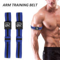 HR Blood Flow Restriction (BRF) Band, Muscle Band, Blue Color For Arms and Legs Gluteus BFR Training Workout Occlusion Bands For Men And Women. 