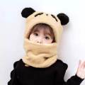Children Cartoon Scarf Hat For Winter. 