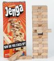 Jenga Wooden Stacking Tower Board Game for Kids & Adults - Hardwood Jenga Game. 