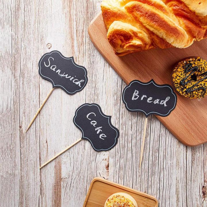 50 Pcs Cheese Markers for Charcuterie Board Buffet Labels Food Tags