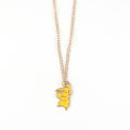 Japanese Style Cute Cartoon Pikachu Pendant Necklaces for Women Men Personality Hip-hop Necklace Jewelry Gifts. 