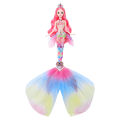 Mermaid princess sweet barbie doll set toy girl kids simulation large girl dress up doll. 