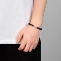 [ New ] Women's Couple Bracelet Silver a Pair Couple High-Grade Bracelet 520 Gift Gift for Boyfriend Or Girlfriend. 
