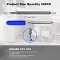 50PCS Replacement Deep Point Blades Compatible with Cricut Explore Air/Air 2/Air 3/, Cut Blade. 