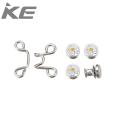 1 set Nail-free Waist Buckles Nail-free Waist Buckle Removable Jeans Pants Size Adjustment Button Tool. 