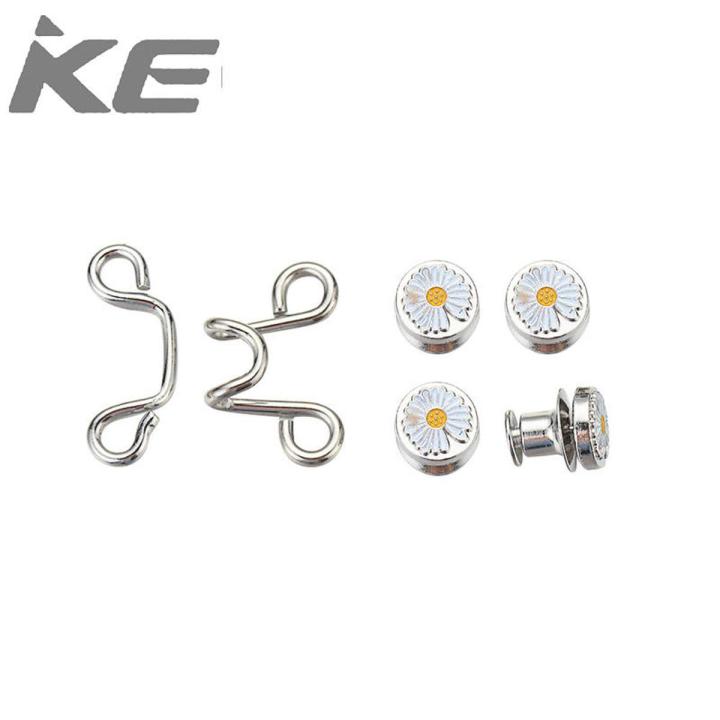 1 set Nail-free Waist Buckles Nail-free Waist Buckle Removable Jeans Pants Size Adjustment Button Tool
