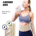 1 Roll Elastic Bandage Wrap Premium Self-Closing Compression Bandage for Wrist, Calf, Ankle, Foot Sprains,Sport Injuries. 