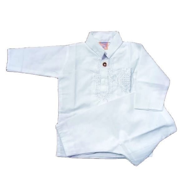Infant%20/%20Newborn%20to%203%20Month%20Round%20Neck%20White%20Shalwar%20Kameez%20-%20Image%202