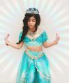 Aladdin Jasmine Princess Cosplay Baby Kid Girl Fancy Dress Up Party Costume Sets. 