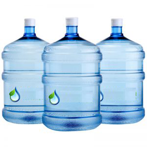 19L Water Bottle Dispenser Round Mineral Water Can for Home or Office Use Durable Fabric and Plastic Material